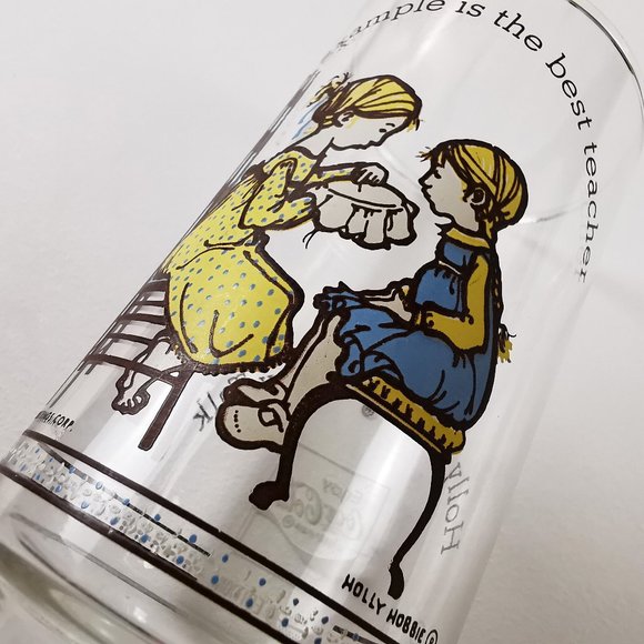 Coca-Cola Limited Edition Holly Hobbie Drink Glass - Picture 4 of 11